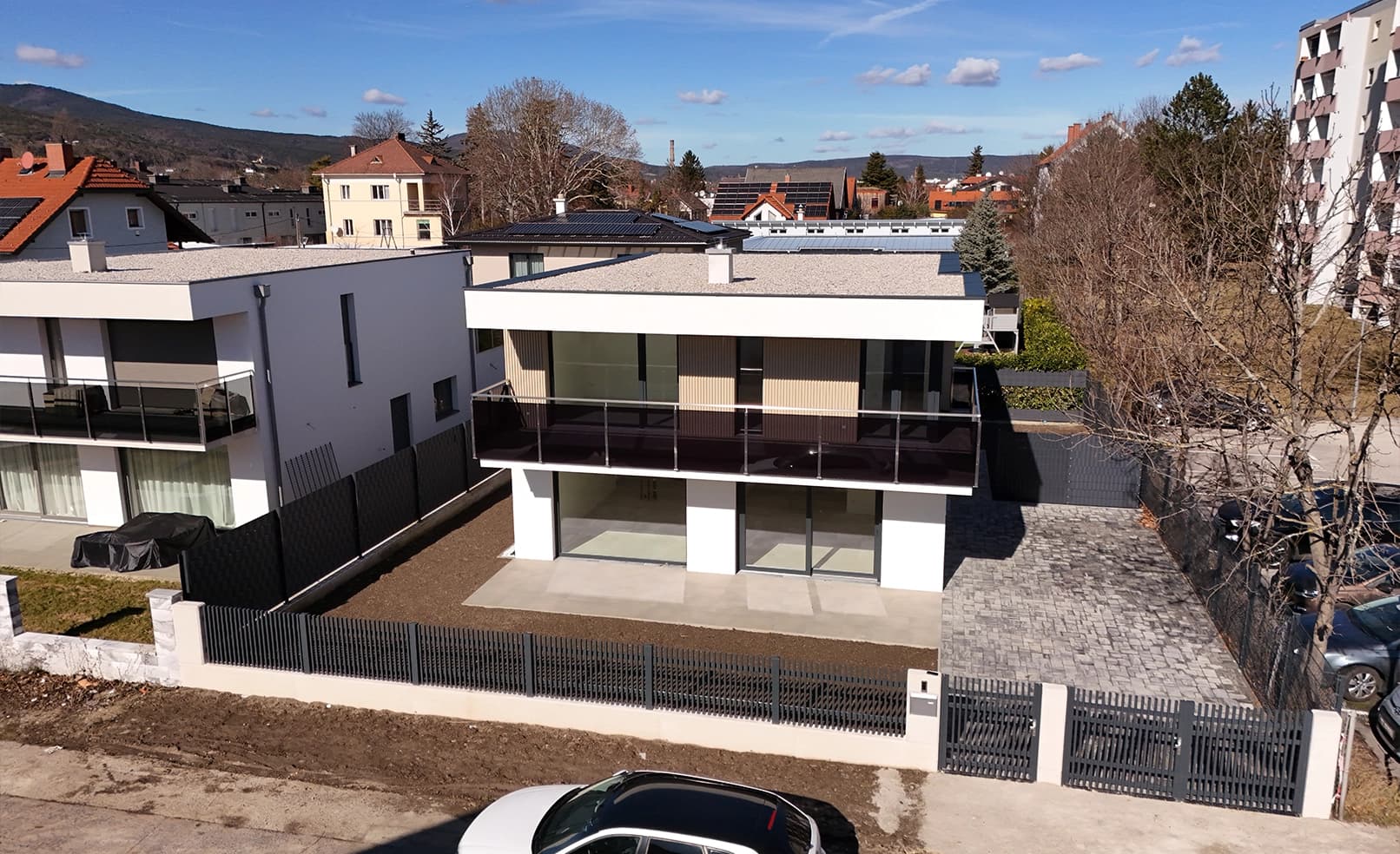 Einfamilienhaus mit Flachdach – Scherzer Referenz